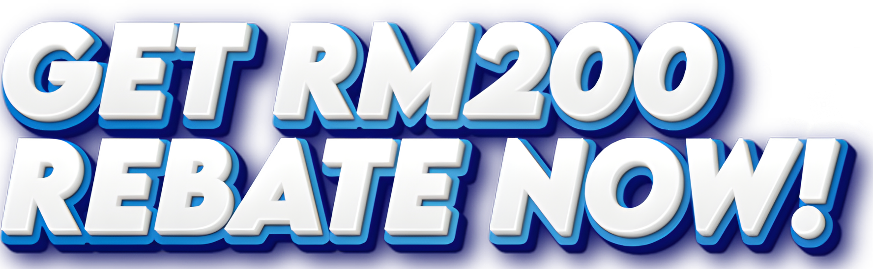 Get RM200 rebate now!